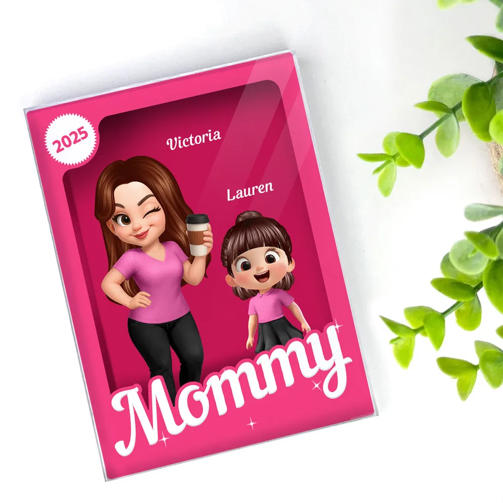 Rectangle Acrylic Block Plaque for Grandma, Custom Cartoon Design, Smooth Texture, Clear and Heartwarming Gift - Image 6