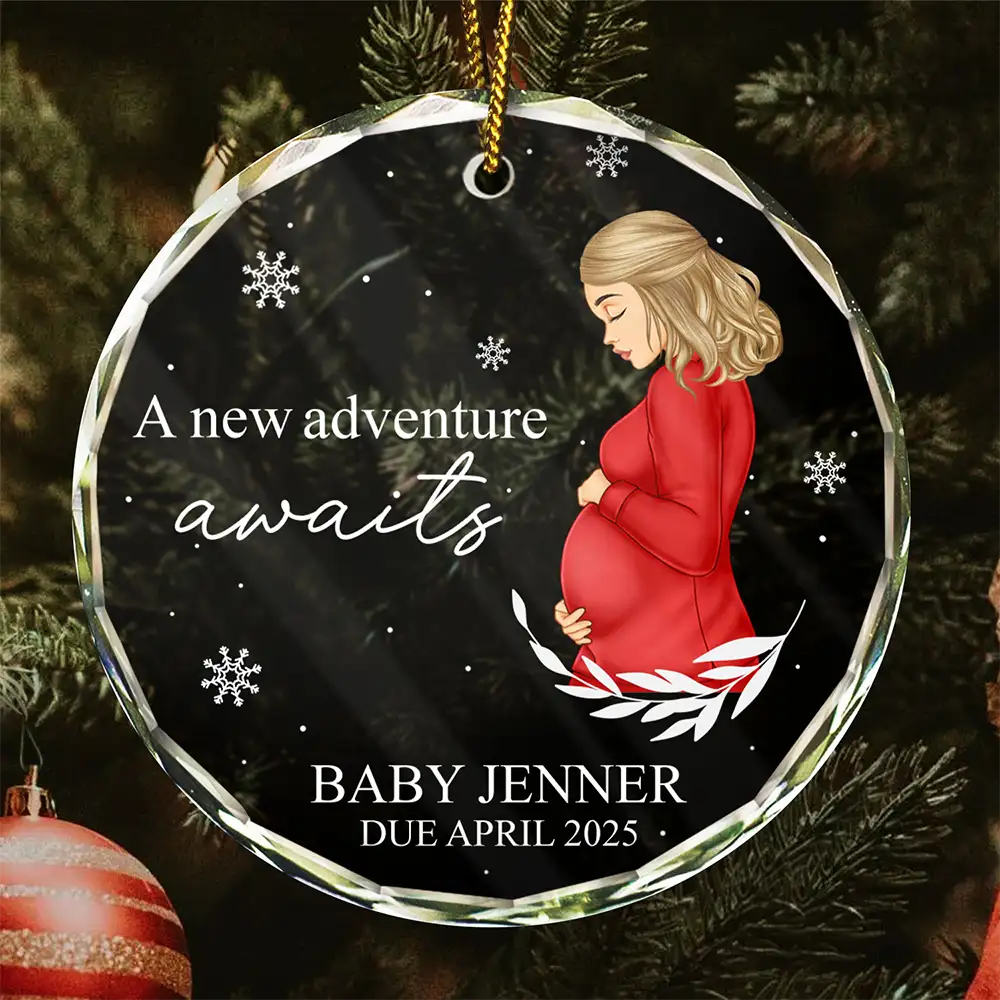 Crystal Ornament for Mom-to-Be – Heartfelt Keepsake, Cherished Pregnancy Moment, Perfect Gift for Baby Shower - Image 7
