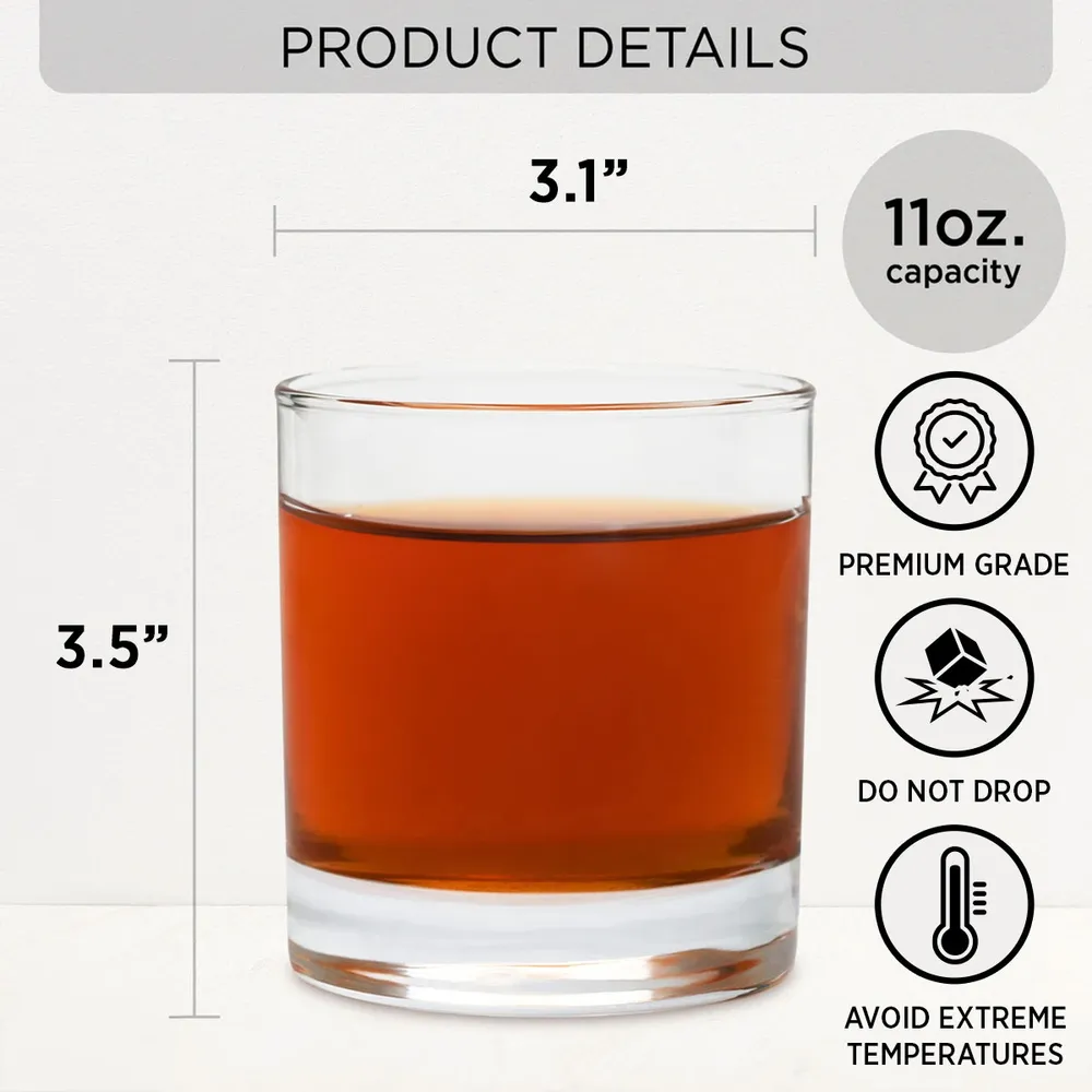 Personalized Brotherhood Whiskey Glass - Funny Gift for Brothers - Image 4