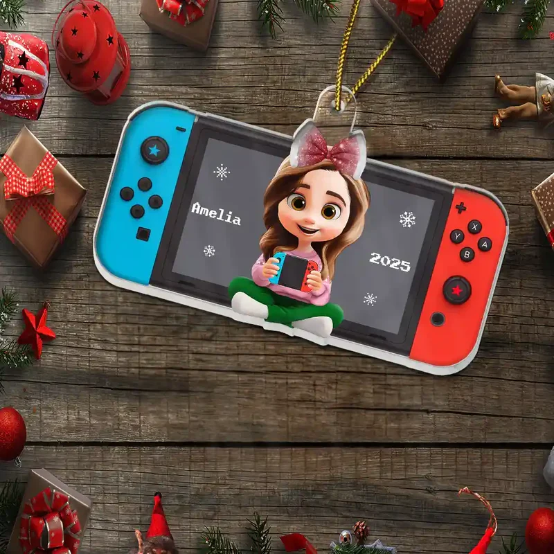 Gaming Themed Acrylic Ornament with Cute Character Design – Perfect Gift for Game Lovers - Image 7
