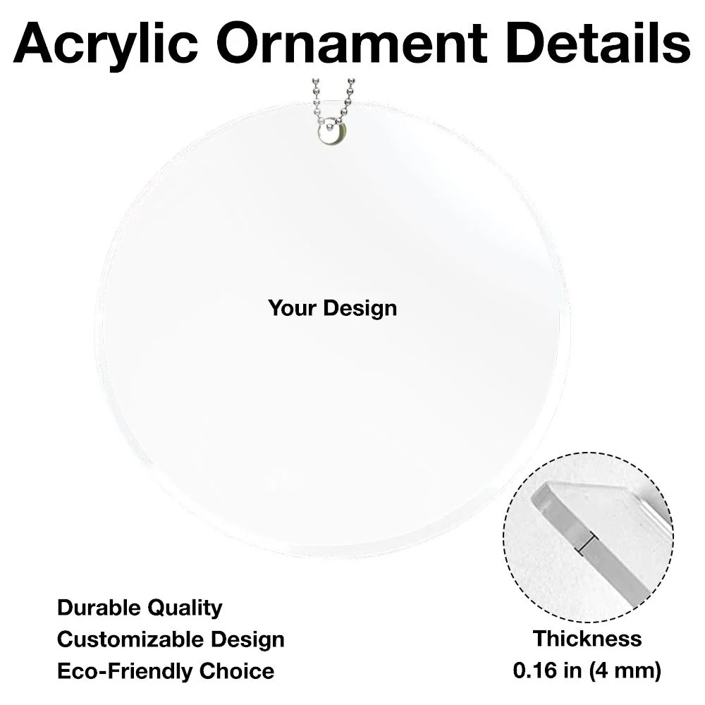 Acrylic Ornament Memorial Keepsake Calendar The Moment Your Heart Stopped Unique Sympathy Gift - Image 4