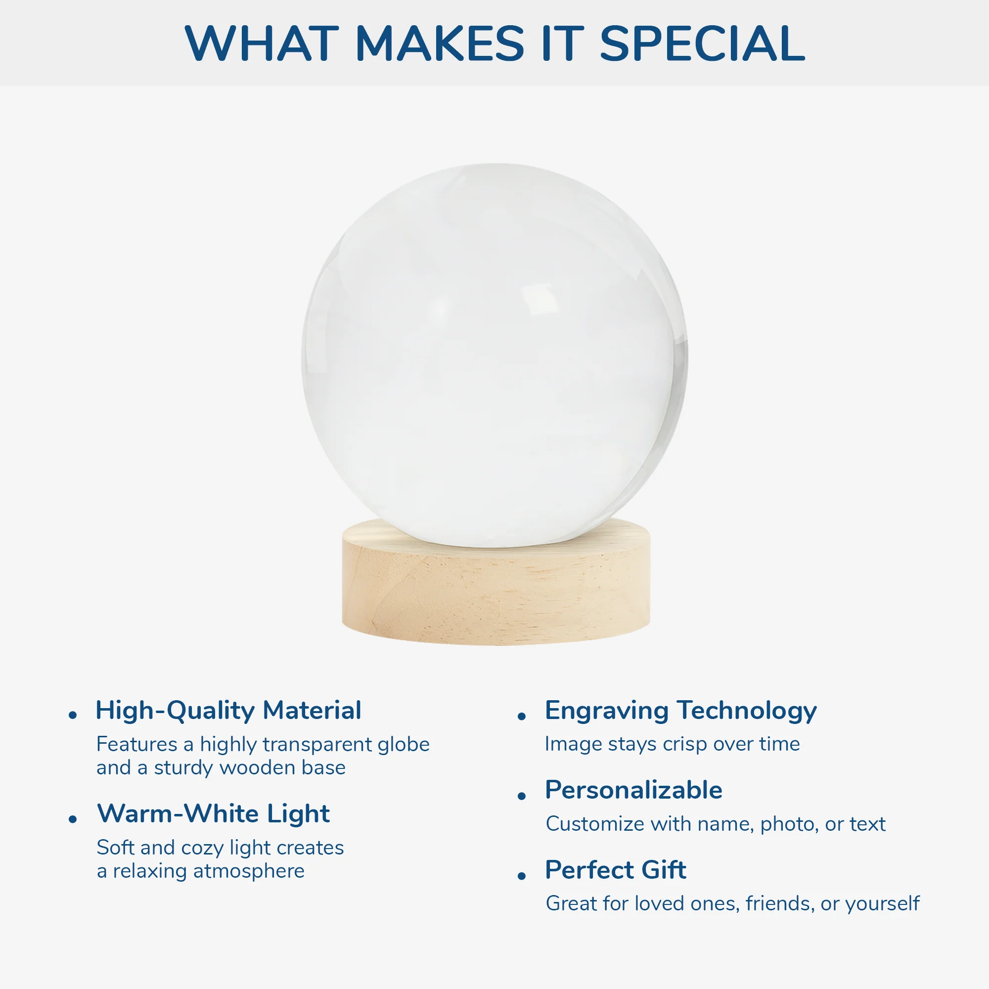 Personalized 3-Color K5 Globe Lamp with Holding Hands Line Art Romantic Night Light Unique Gift for Couples - Image 5