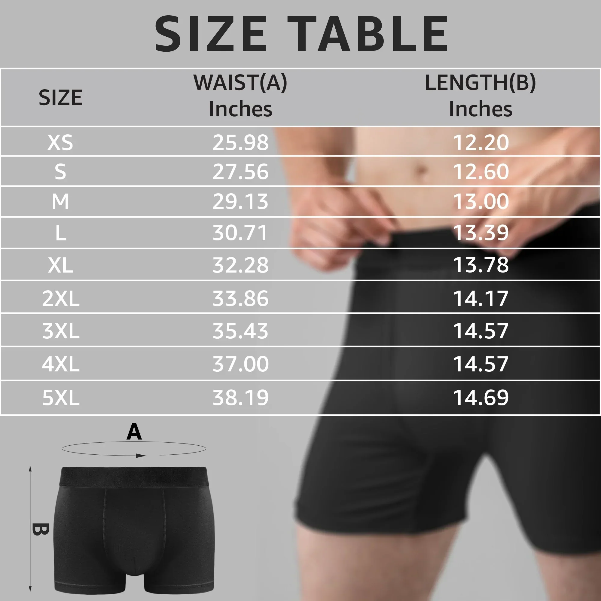 I Promise To Always Be By Your Side Quote Personalized Men's Boxer Briefs - Playful Couple Gift for Date Nights - Image 5