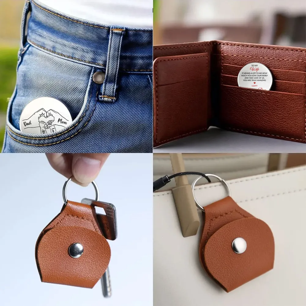Pocket Hug Token with Sweet Message - Carry a Little Love Daily, Thoughtful Gift for Mom, Wife or Partner - Image 4