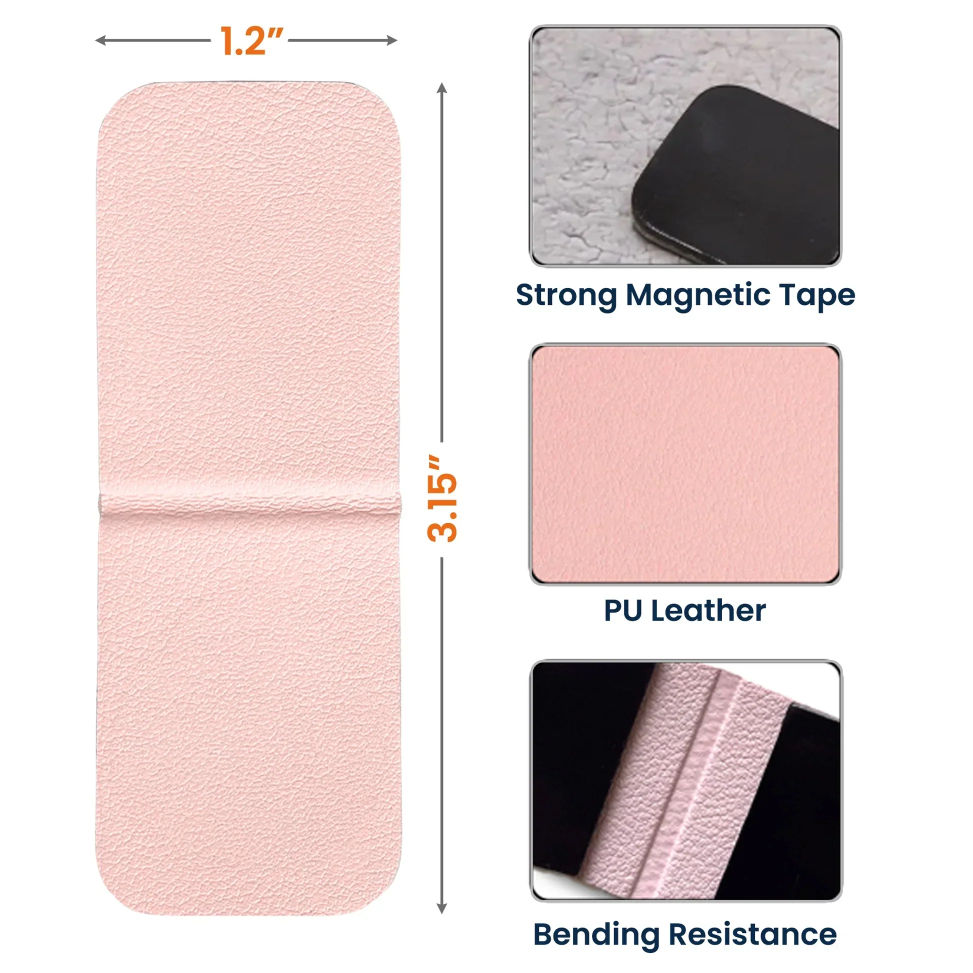 Floral Bible Verse Inspired Personalized Leather Magnetic Bookmark, Calm Faithful Touch, Unique Gift for Mom or Friend - Image 7