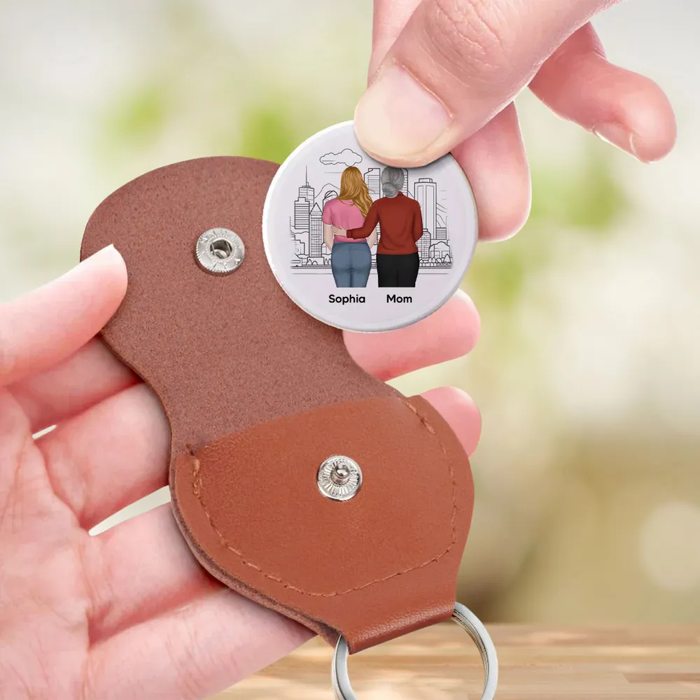 Personalized Pocket Hug With Mom and Daughter Hugging, Always Carry You In My Heart Keepsake, Unique Gift for Mom or Daughter - Image 3