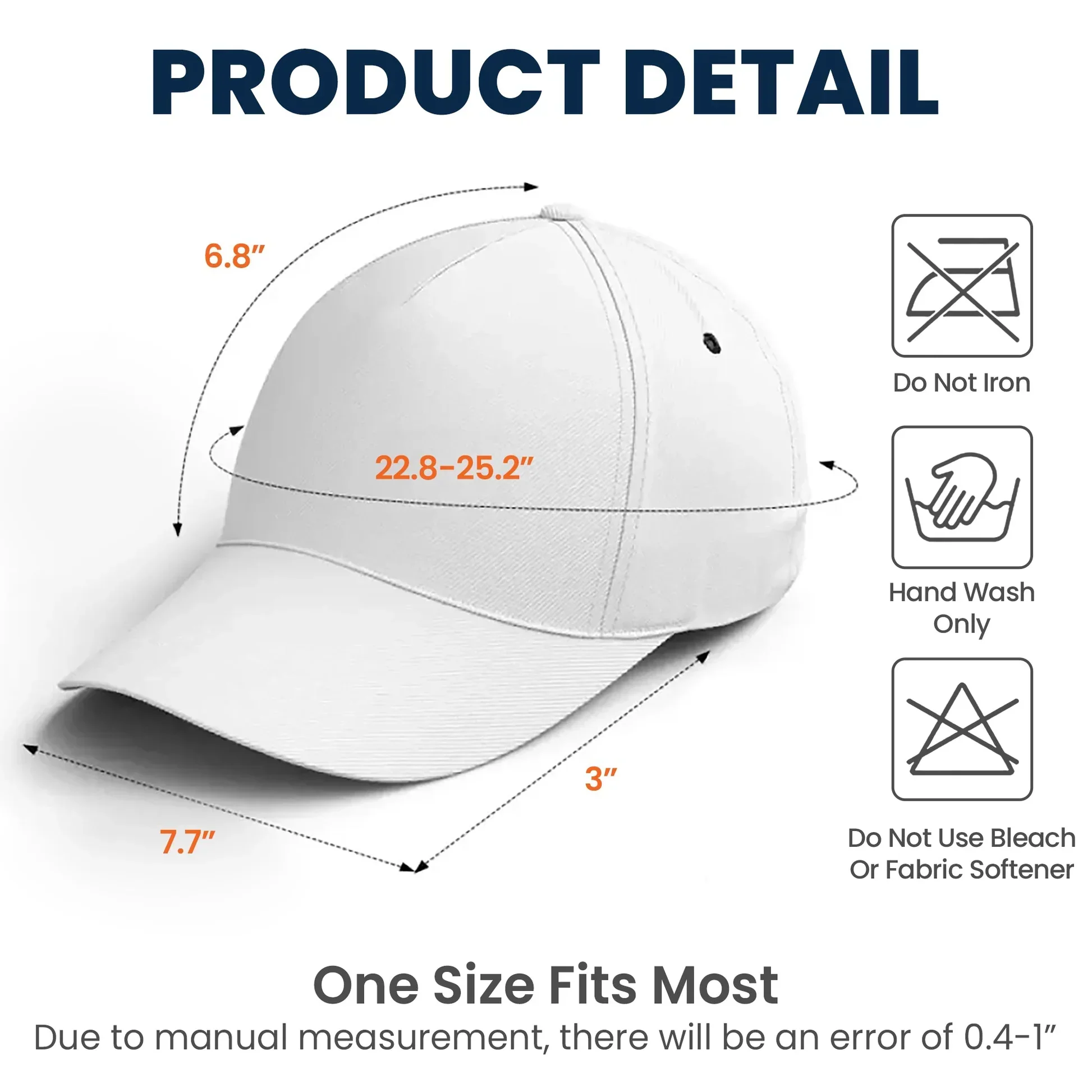 Personalized Classic Cap, Hooked On Papa Fishing Design, Unique Gift For Dad - Image 5