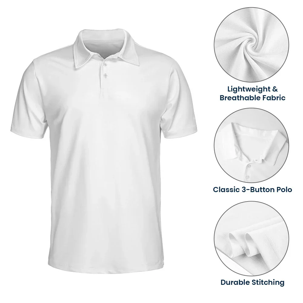 Personalized Printed Polo Shirt With Nautical Flags, Unique Gift For Boating Fans On The Boat Deck - Image 6