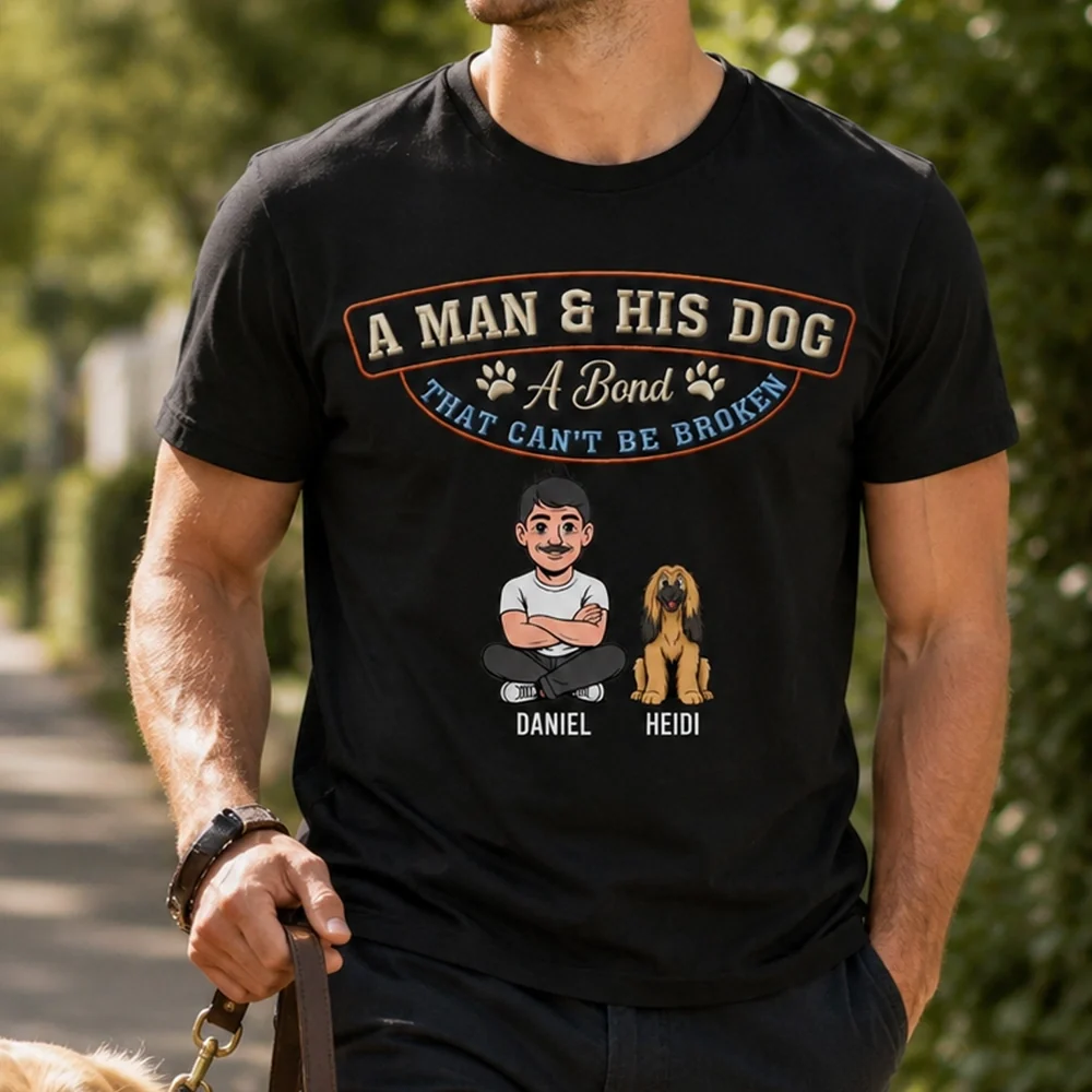 Custom Full Color Mug for Dog Dads, Unbreakable Bond Quote, Creative Gift for Coffee Time - Image 3