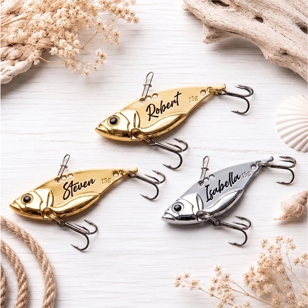 Personalized Fishing Lure with Dad Fishing Pun, Creative Gift for Dad, Outdoor Keepsake - Image 3