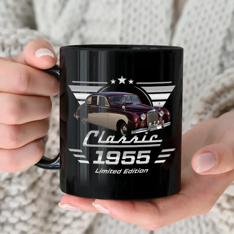 Personalized Classic Car Mug, Creative Gift for Car Enthusiasts & Cozy Coffee Time - Image 4