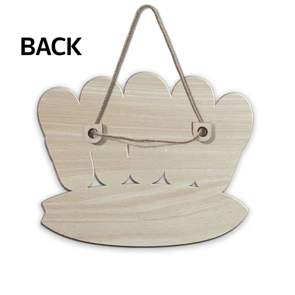 Personalized Wooden Sign With Patriotic Flip Flops, Unique Gift for Grandma & Grandpa - Image 5