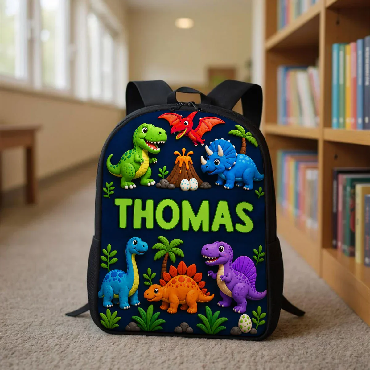 Personalized Kids School Backpack, Cute Animal Prints, Creative Gift For Bright School Mornings - Image 8