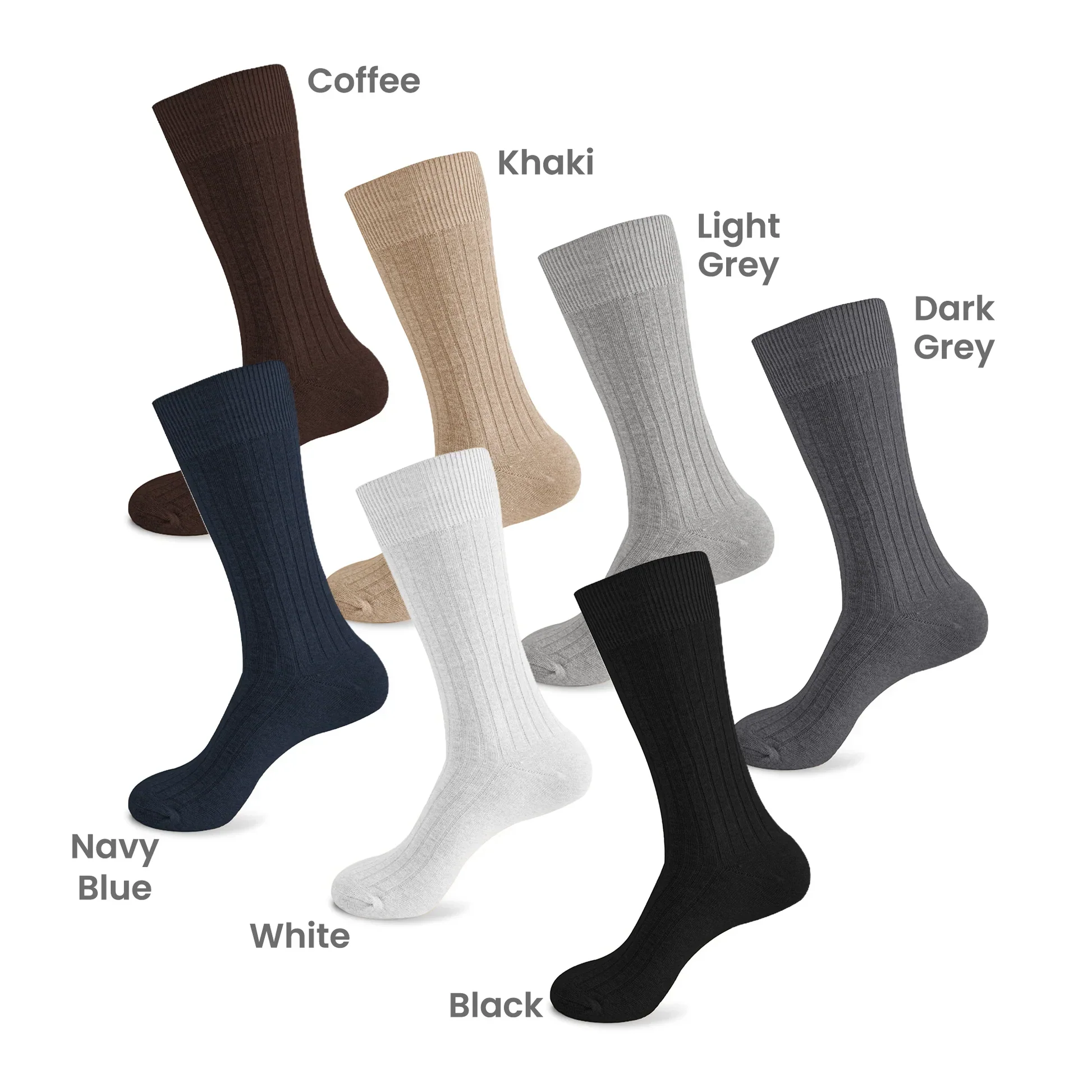Embroidered Combed Cotton Socks, Tuxedo Motif, Formal Wedding Wear, Unique Creative Gift - Image 6