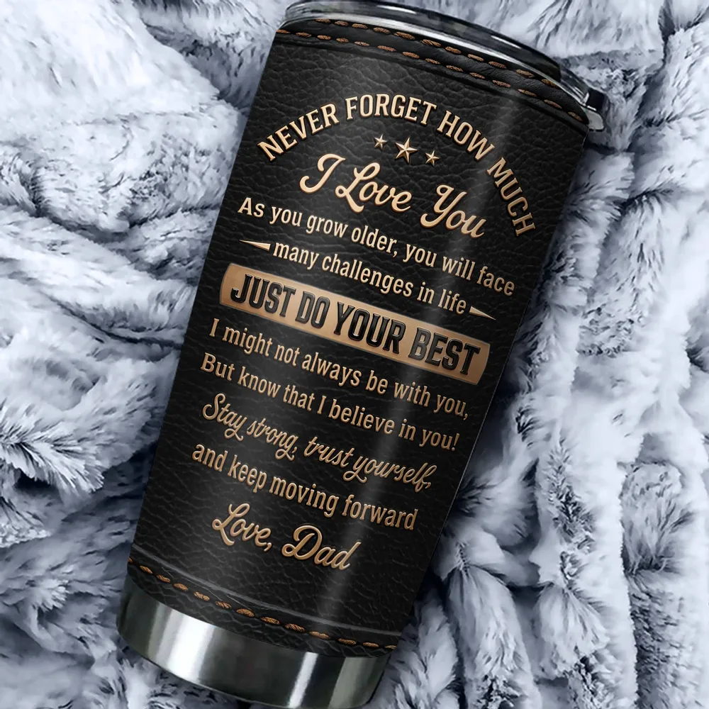 Personalized Insulated Travel Tumbler For Daughter, Unique Creative Gift From Dad - Image 4