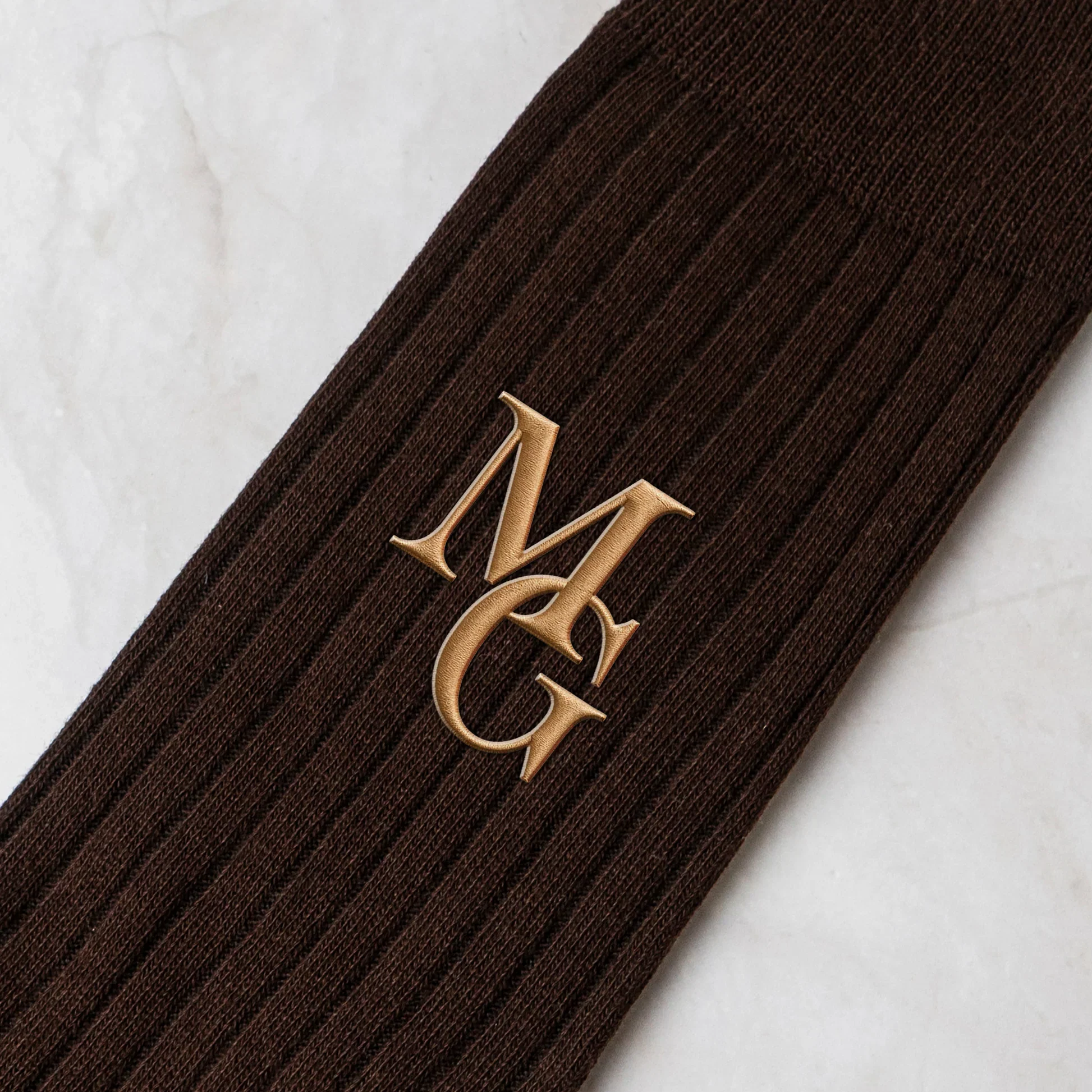 Personalized Embroidered Socks, Monogram Wedding Party Unique Gift for Groomsmen in Dress Shoes - Image 7