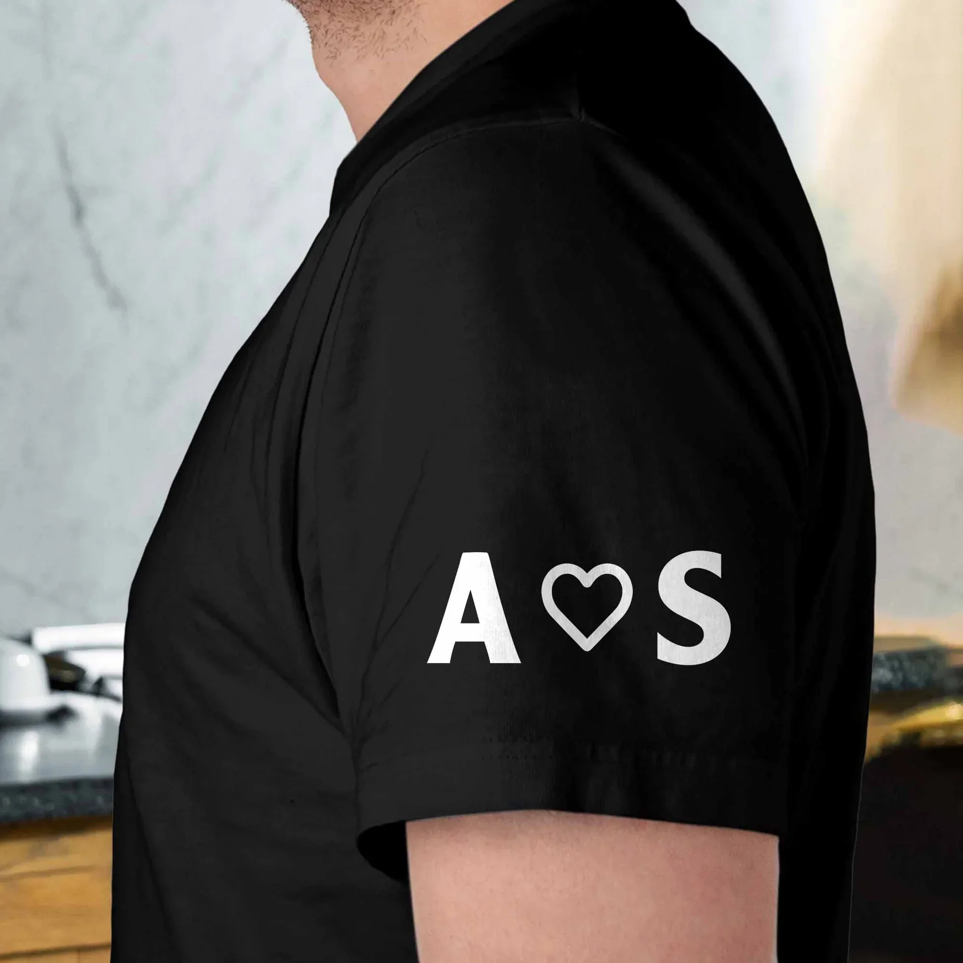 I Love My Wife Ephesians Dual Print Classic Tee, Personalized Unique Gift For Husband - Image 4
