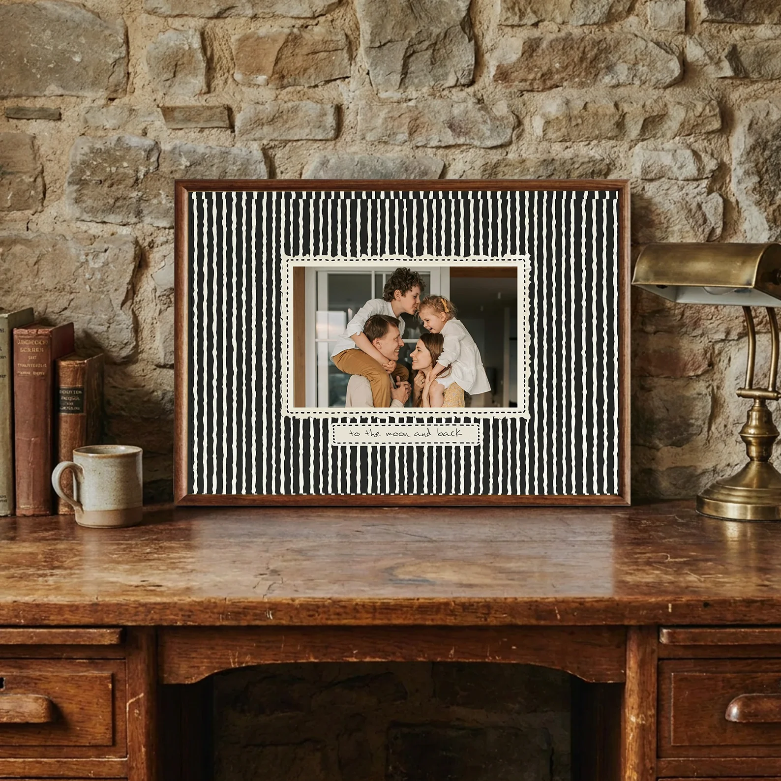 Wooden Photo Frame for Baby Memories, Personalized Family Keepsake and Unique Gift for Home Display - Image 4