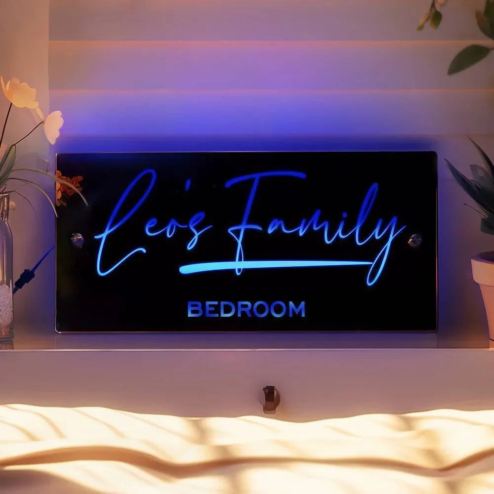 Personalized Affirmations Mirror - Light Colorful - Bedroom Lamp - Custom Name - Image 6