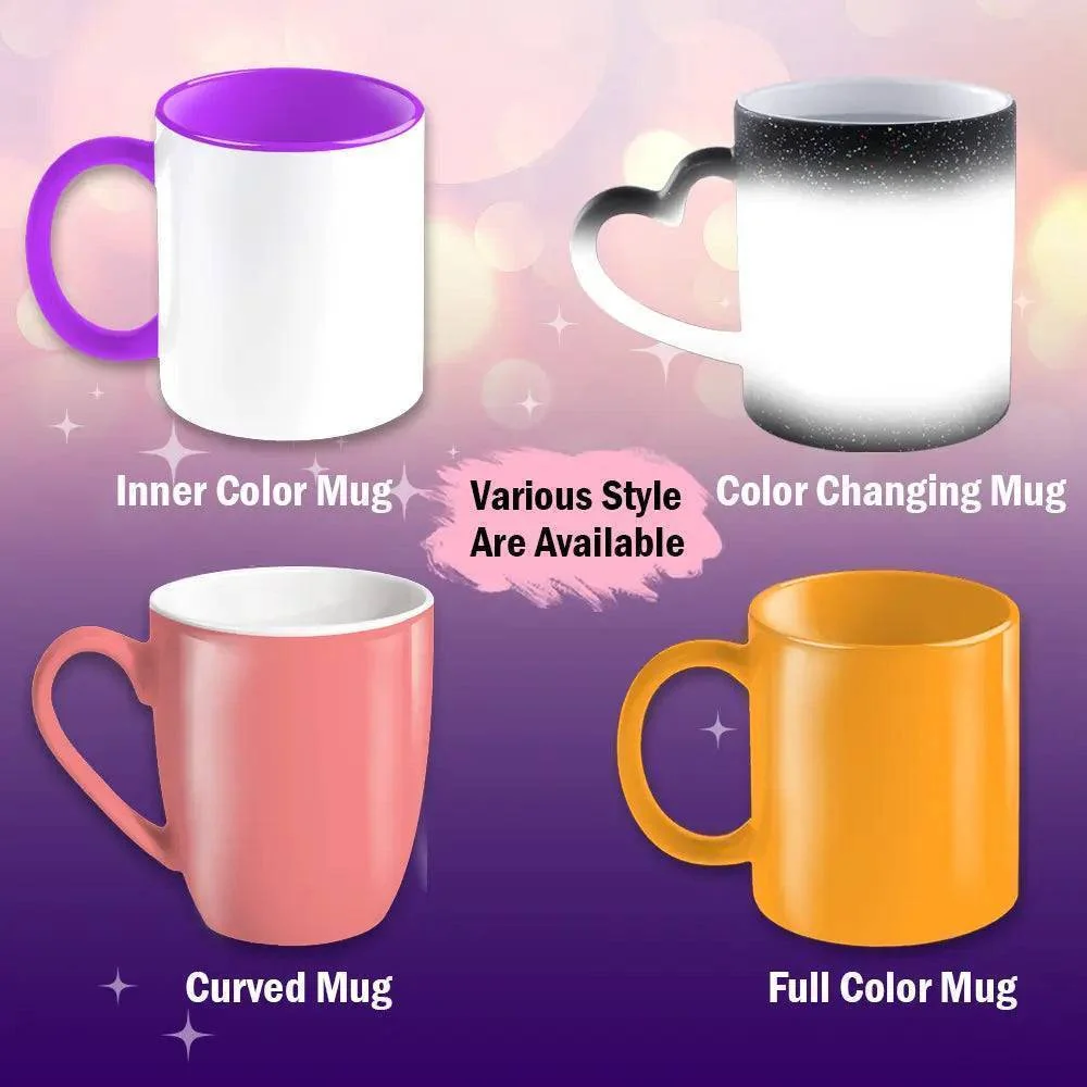 Dad & Daughter Bond - Custom ‘Fist Bump’ Mug - Celebrating Fatherly Love - For Father's Day - Image 3