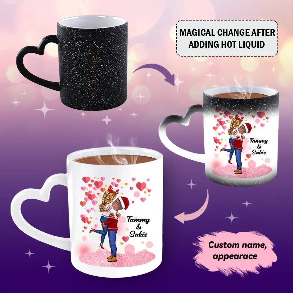 Dad & Daughter Bond - Custom ‘Fist Bump’ Mug - Celebrating Fatherly Love - For Father's Day - Image 4