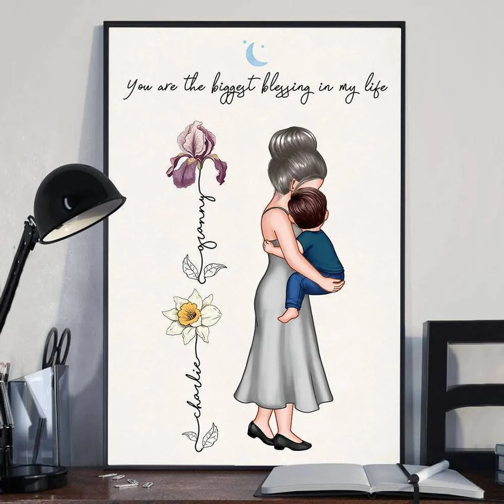 You Are My Everything - Custom Birth Month Floral Poster or Canvas - The Ultimate Mother's Day Tribute - Image 5