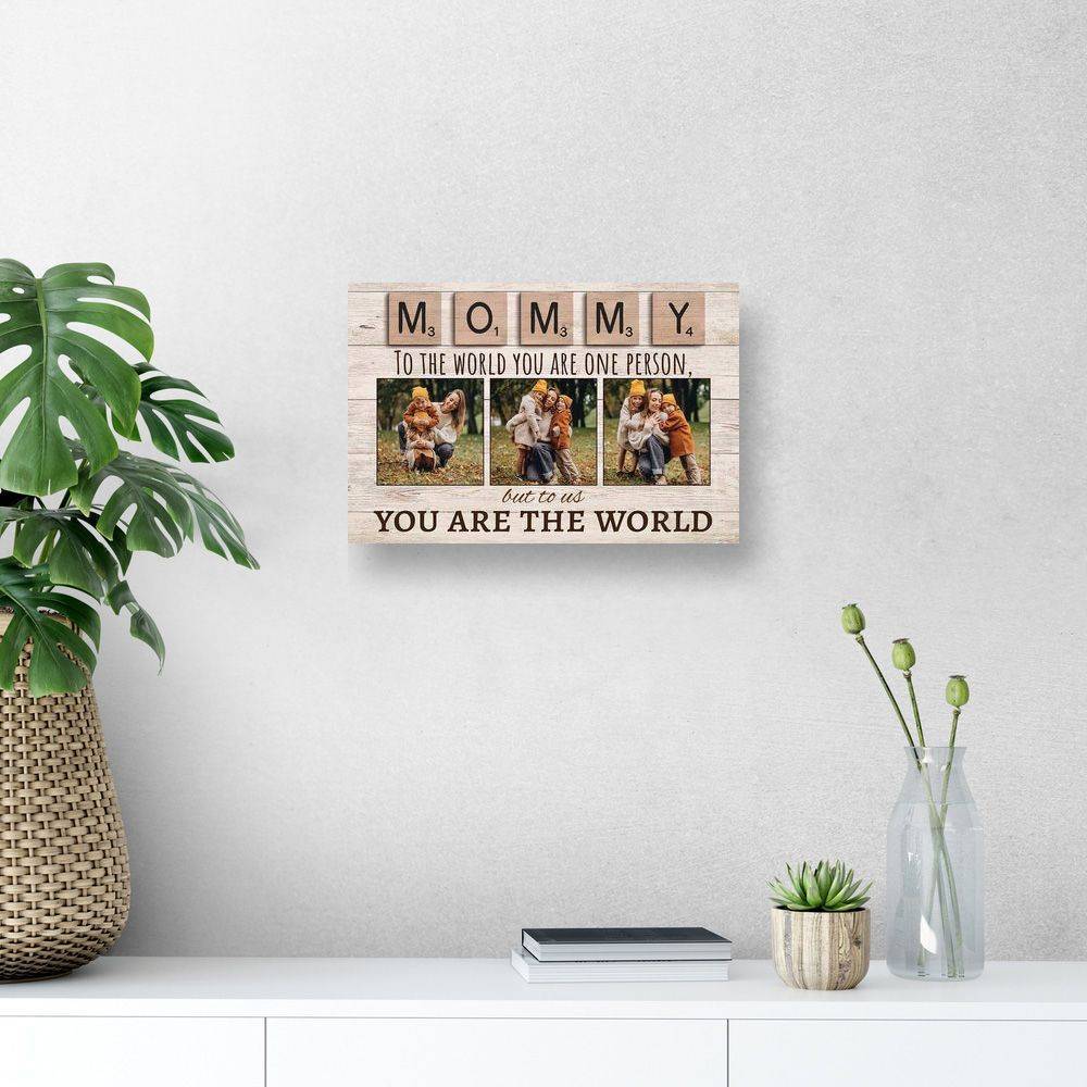 Cherished Moments with Mom - Personalized Canvas for the Heartfelt Home - Image 3