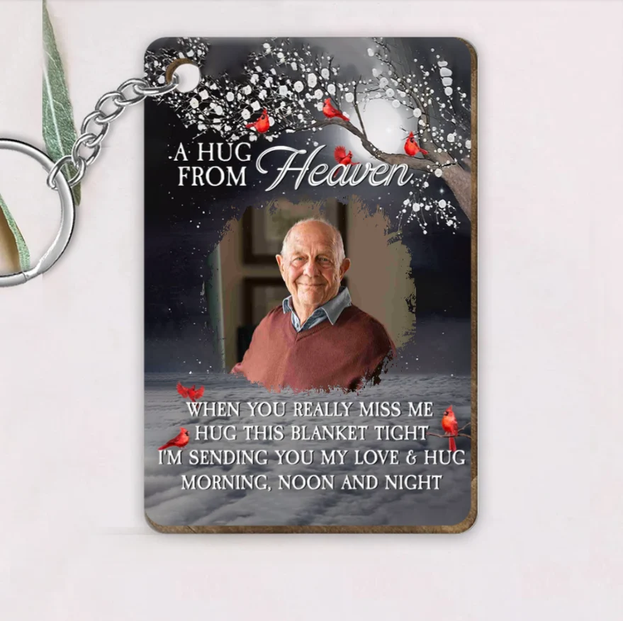 Personalized Memorial Blanket, Plaque, Keychain, Ornament, Sign – Custom Gift to Remember Loved Ones - Image 5