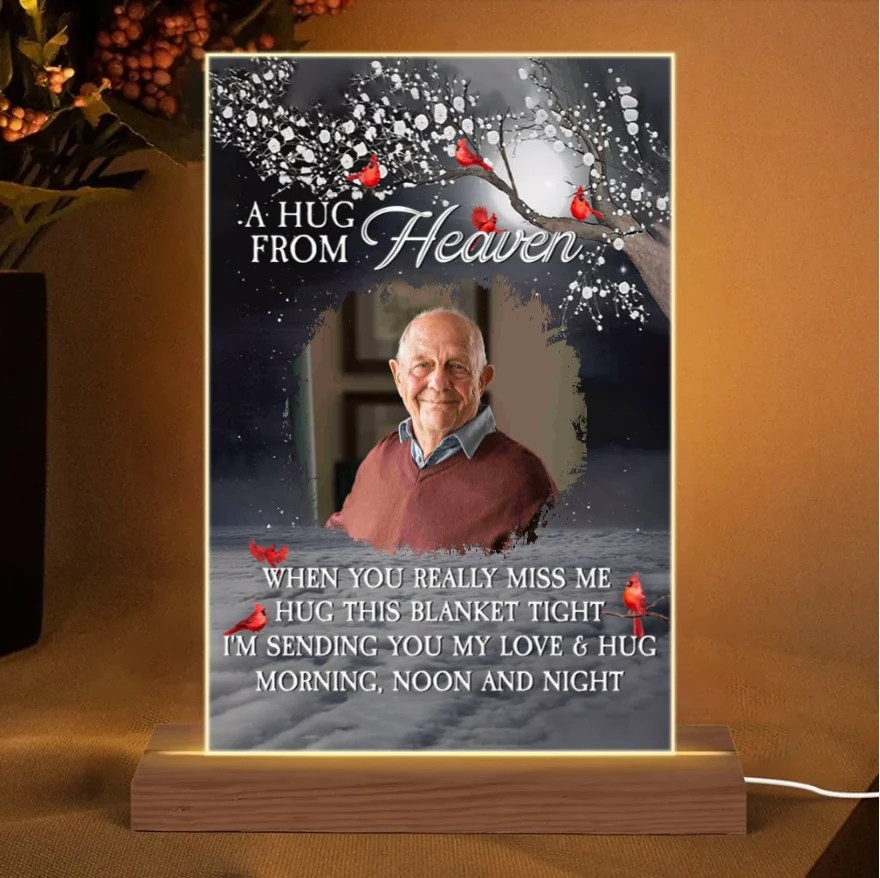 Personalized Memorial Blanket, Plaque, Keychain, Ornament, Sign – Custom Gift to Remember Loved Ones - Image 6