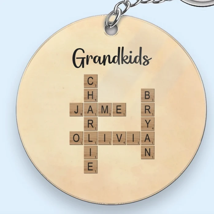 Personalized Grandkids Pillow - Custom Name Cross Plaque - Perfect Gift for Grandparents, Holiday Decor Keepsake - Image 5