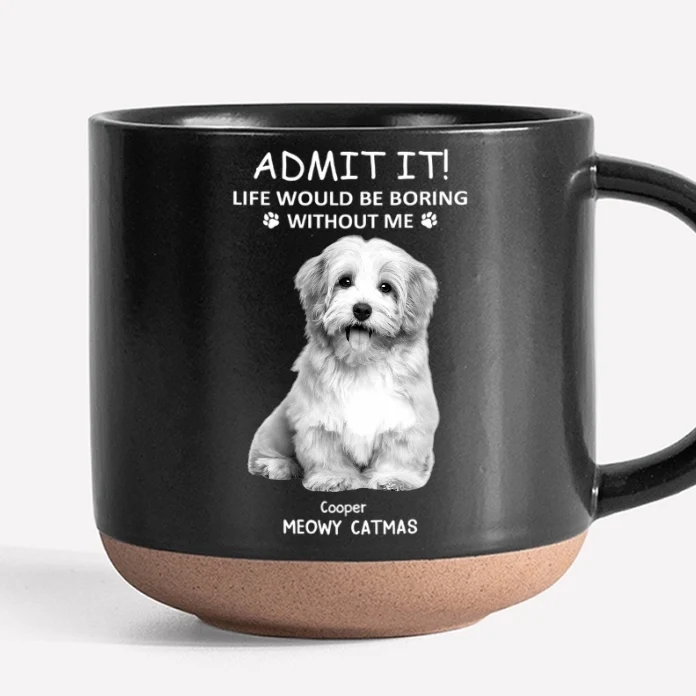 Personalized Christmas Glass Cup - Funny Pet - Themed Gift Cup - Image 10
