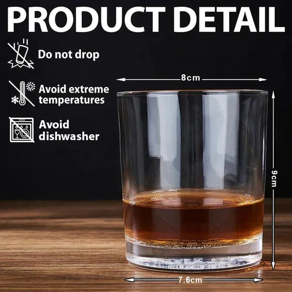Personalized Romantic Whiskey Glasses, Custom Couple Gift with Photo & Love Quote - Image 5