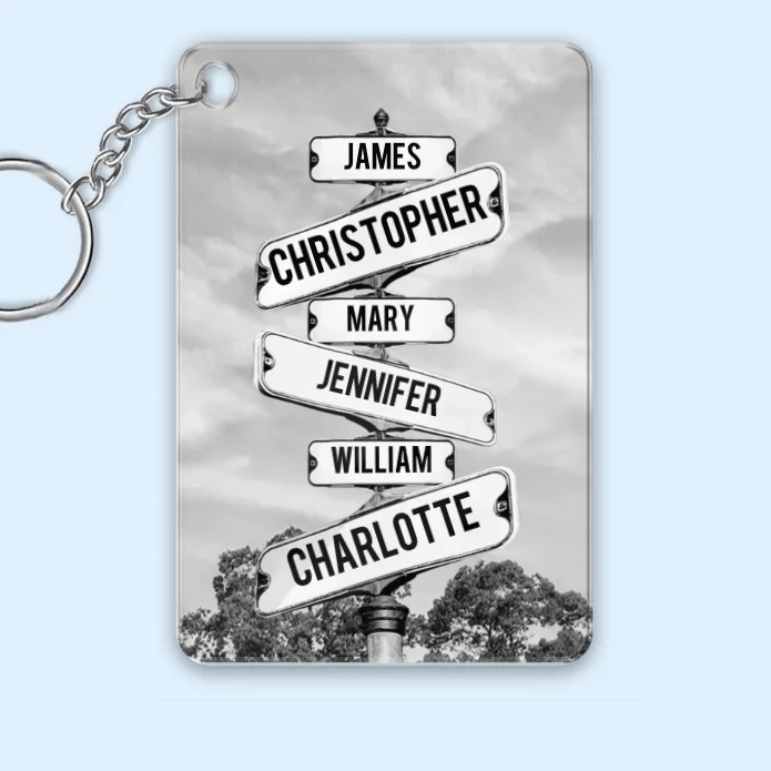 Personalized Street Sign Family Poster – A Unique Gift for Cherished Memories - Image 2