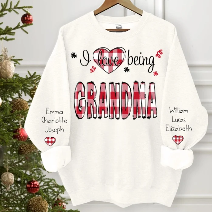Personalized Sweatshirt Gift - A Heartfelt Family Keepsake for Christmas, Birthdays, and Anniversaries - Image 5