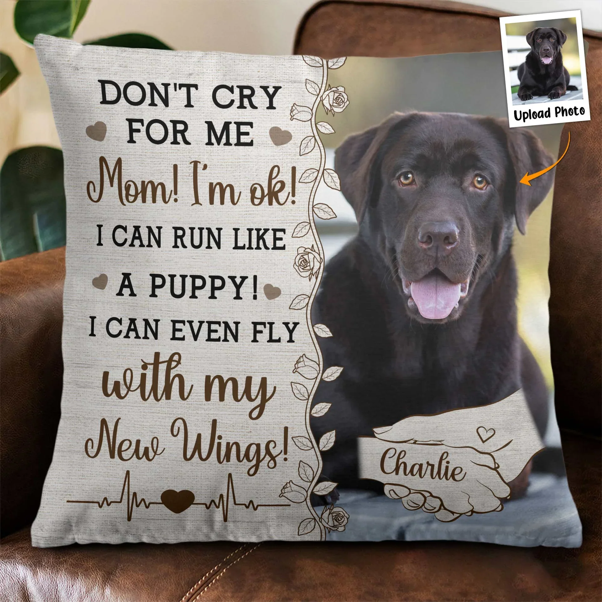 Personalized Christmas Pillow for Dog Lovers – Perfect Holiday Gift to Celebrate Your Furry Friend - Image 4