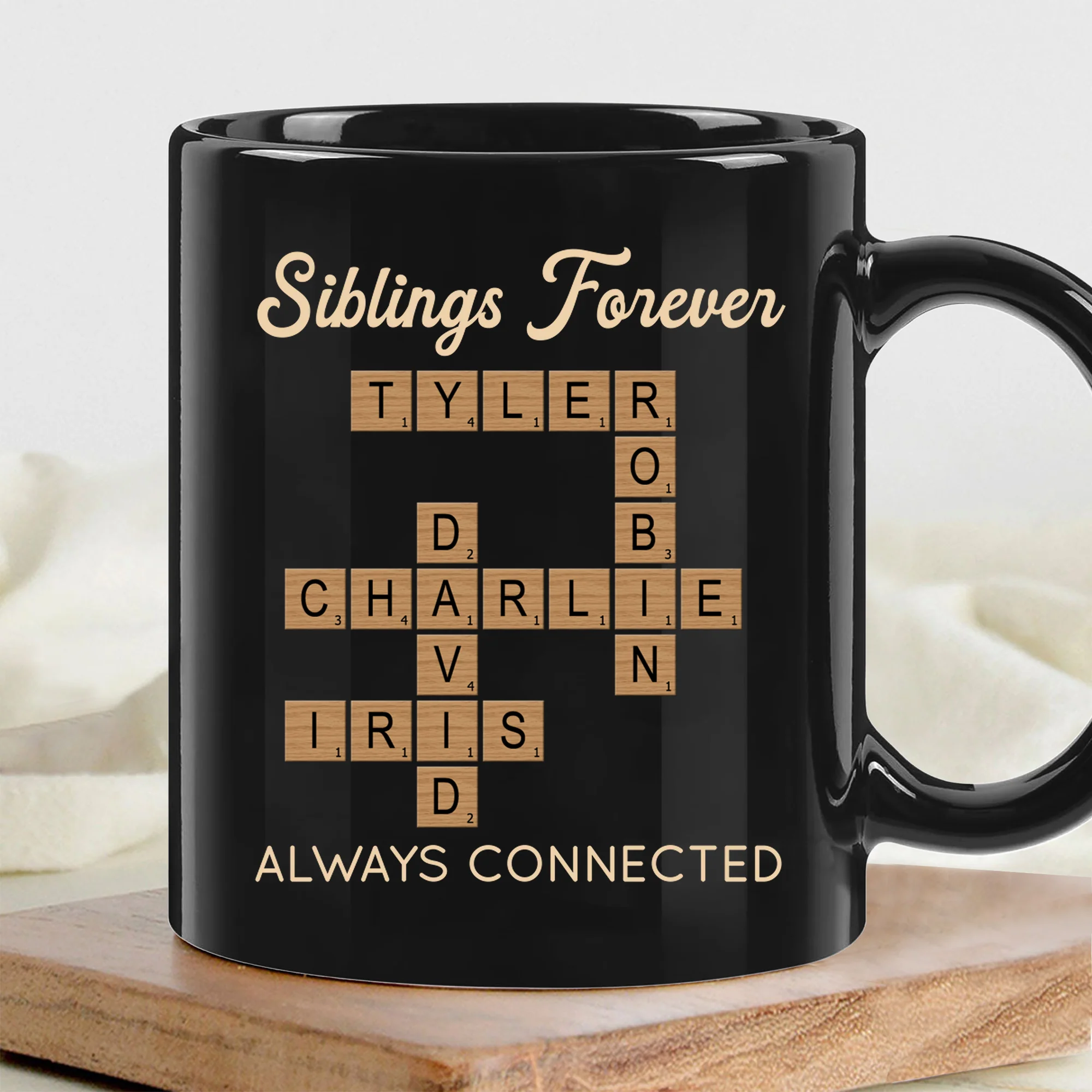 Personalized Mug for Your Awesome Sibling! Full of Affection, a Perfect Gift Choice - Image 3