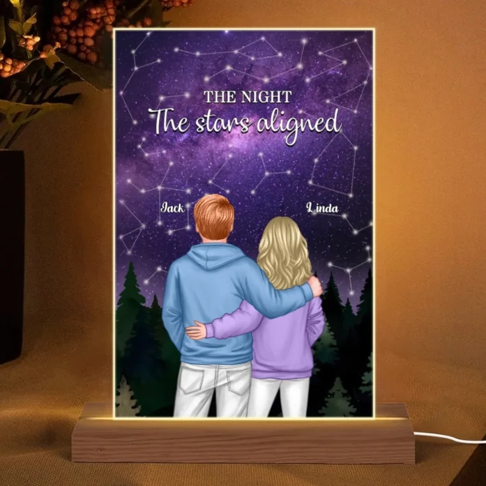 Under the Stars Personalized Couple Poster - A Unique Gift for Valentine’s Day & Anniversaries - Image 8