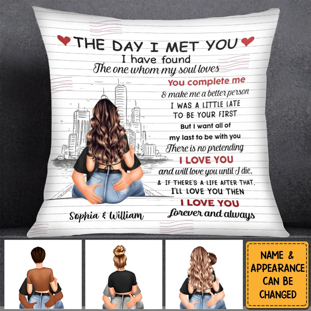 Custom Romantic Sentimental Pillow - Expressing Eternal Love - Image 2