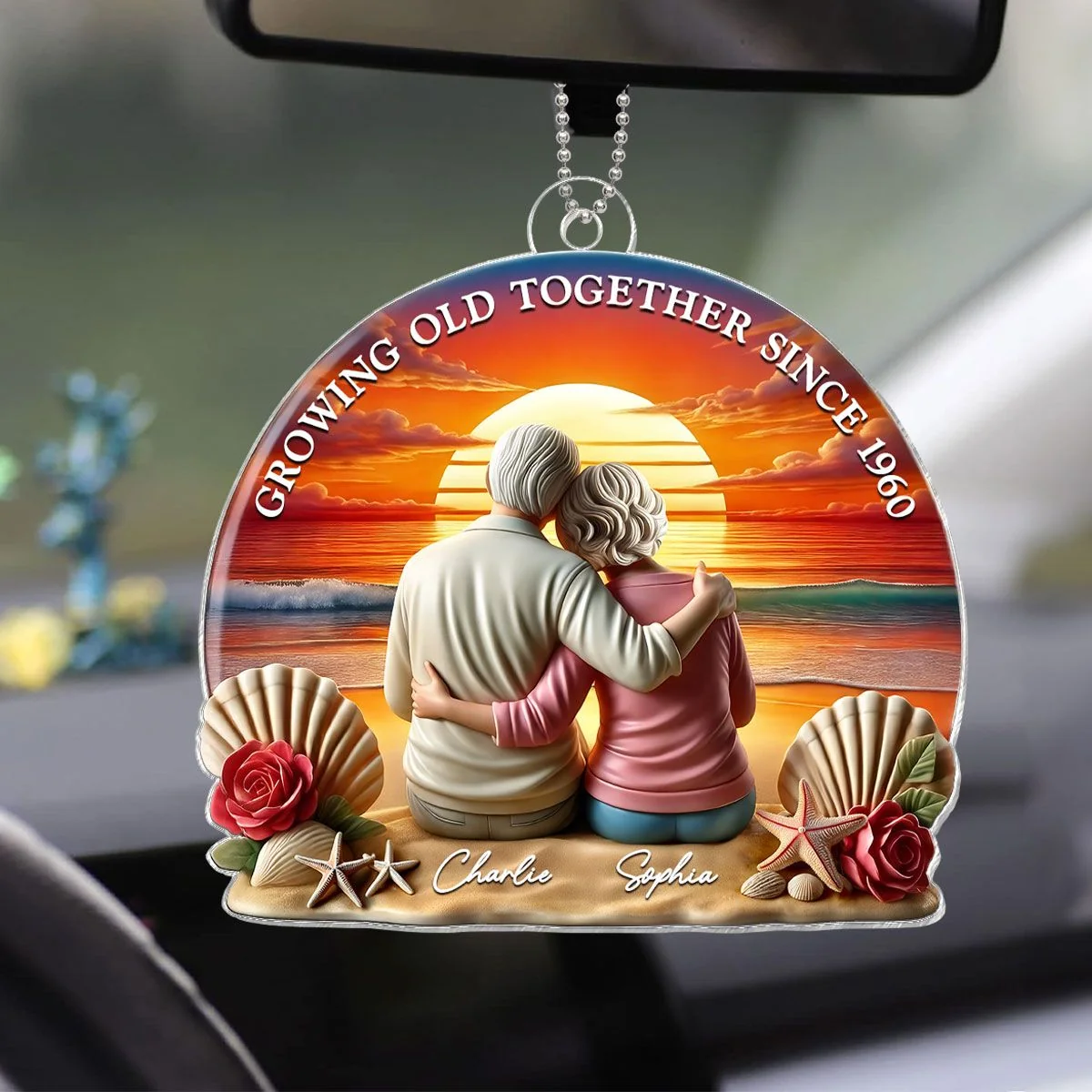Custom Ornament for Senior Couples - A Heartwarming Gift of Love - Image 5