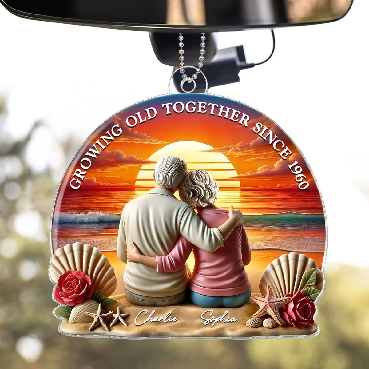 Custom Ornament for Senior Couples - A Heartwarming Gift of Love - Image 6