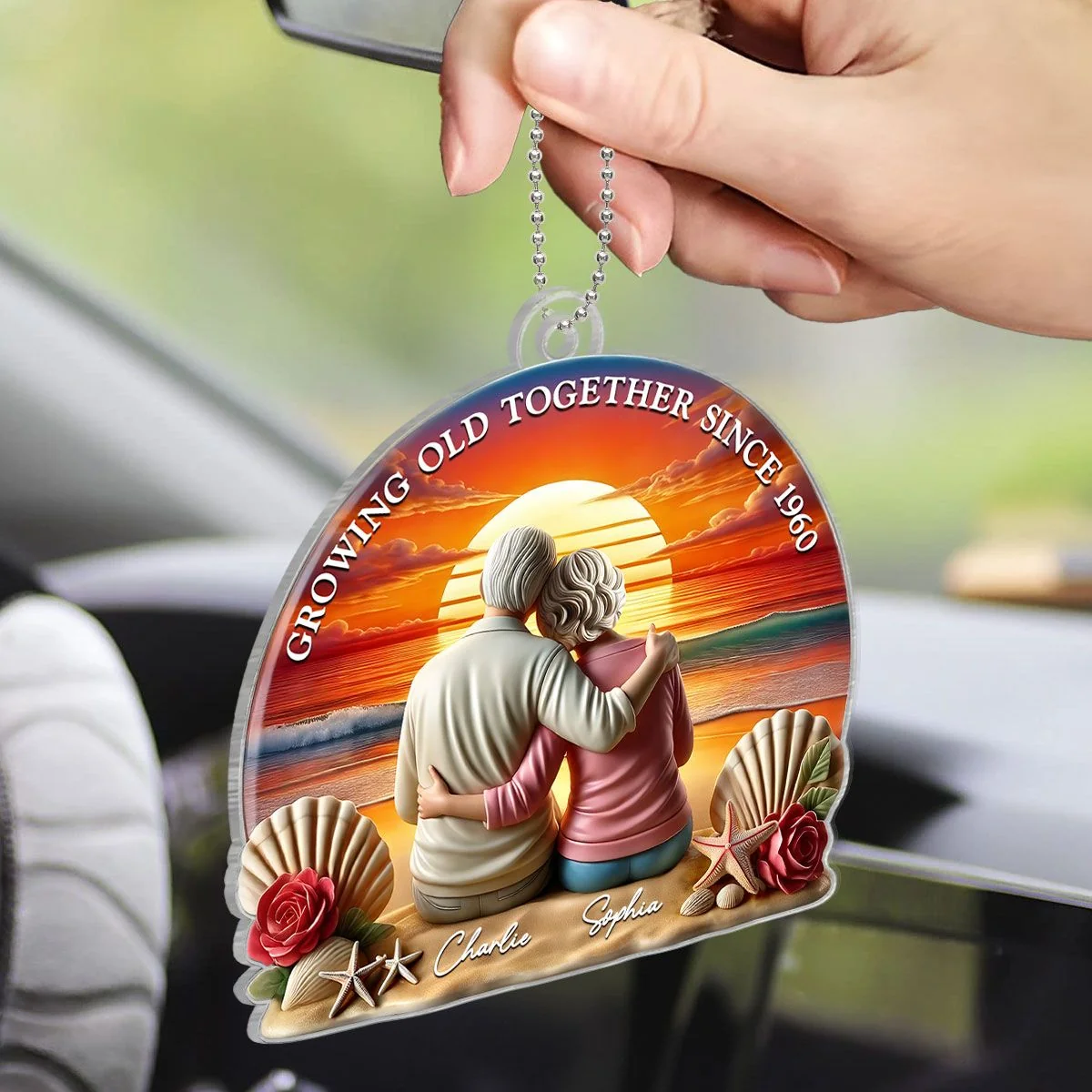 Custom Ornament for Senior Couples - A Heartwarming Gift of Love - Image 7