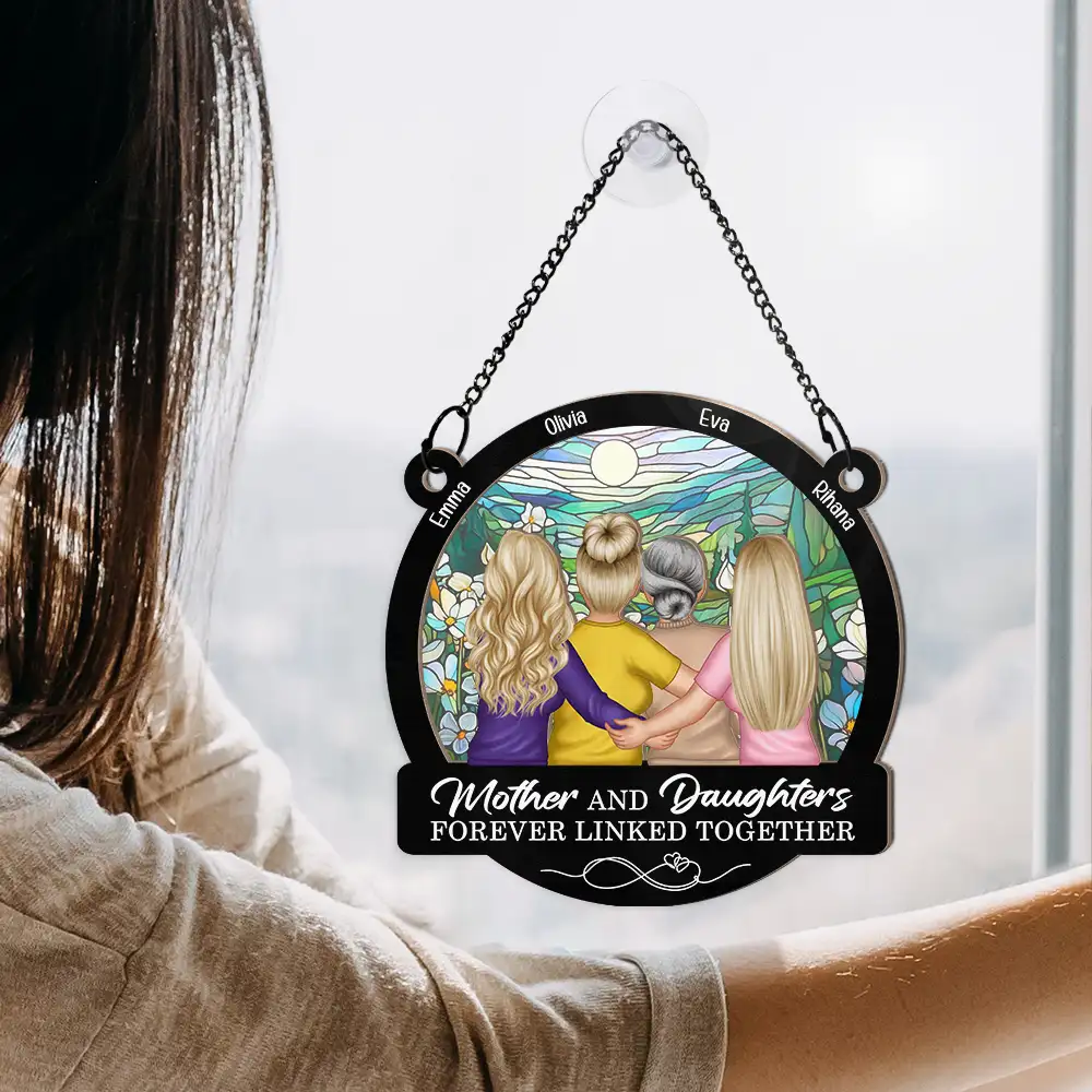 ‘Forever Linked Together’ Mother-Daughter Sunflower Ornament - Perfect Keepsake for Mom - Image 8