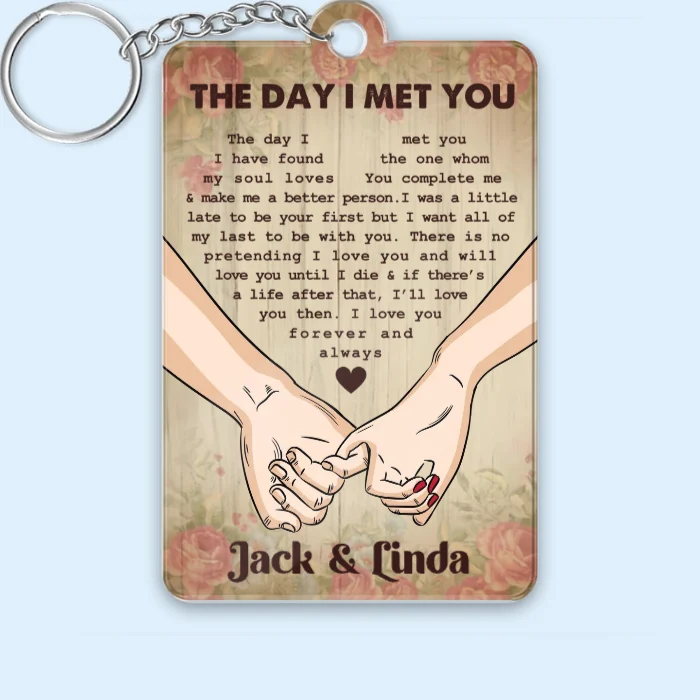 Couple Holding Hands Custom Vertical Poster – "Forever Love" Perfect Romantic Holiday Gift - Image 8
