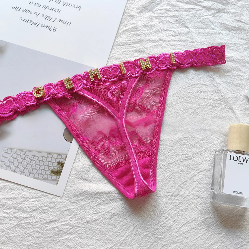 Customizable Sexy Women's Thong, Personalized Text Design, Valentine's Day Gift, Romantic Present for Couples - Image 6