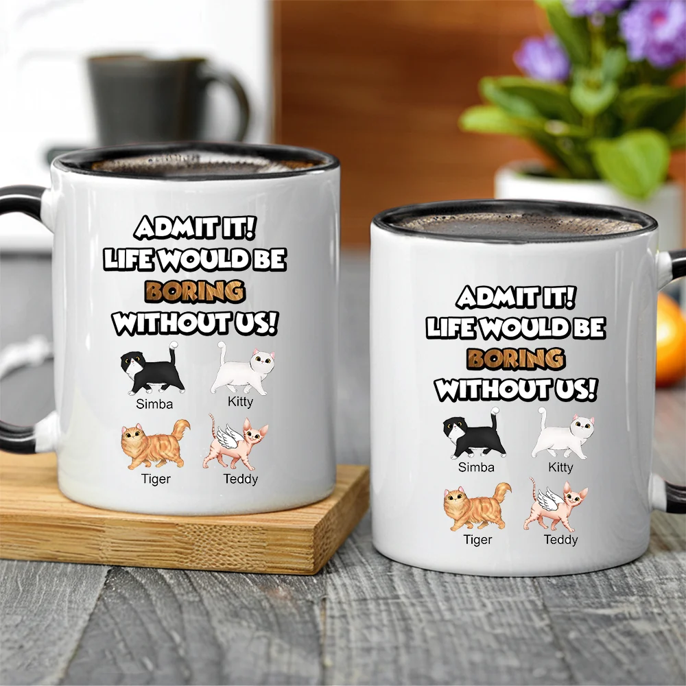 Special Custom Mug for Pet Lovers - Two-Tone Ceramic Mug for Daily Use and Gifting - Image 4