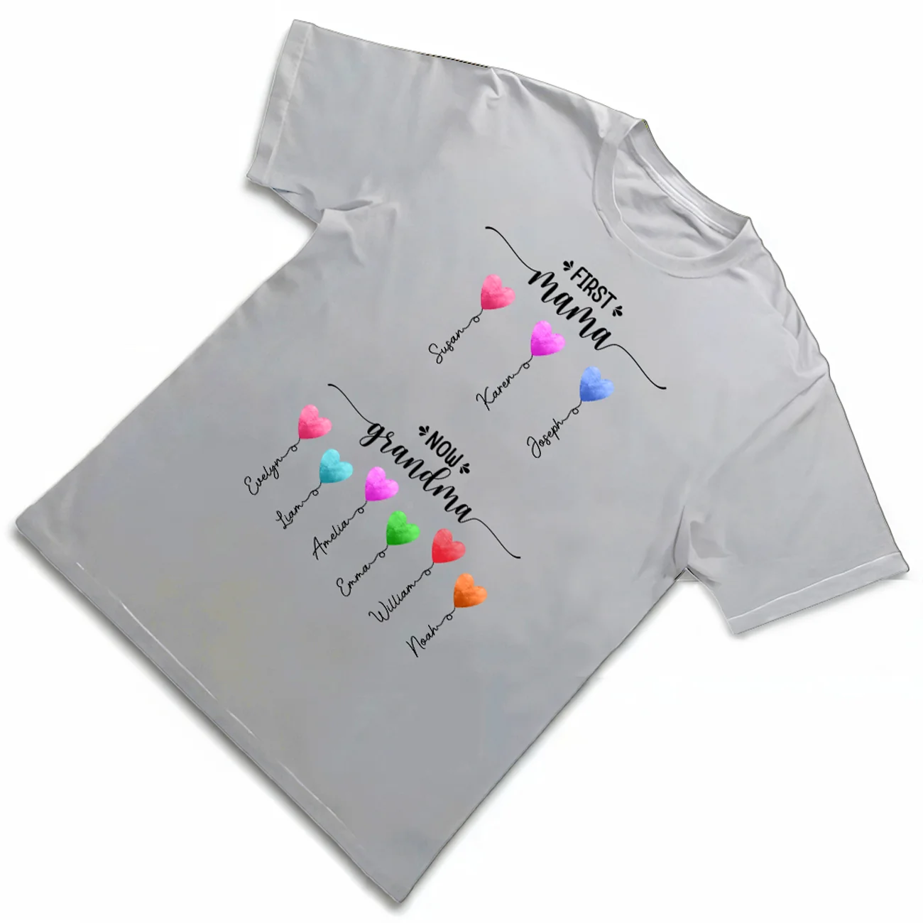 Creative Mother’s Day Gift – Customizable Family Names Classic Tee - Image 2