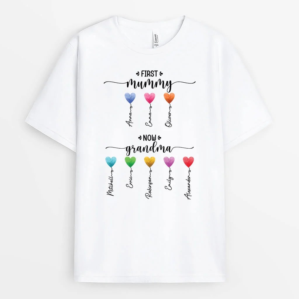 Creative Mother’s Day Gift – Customizable Family Names Classic Tee - Image 4