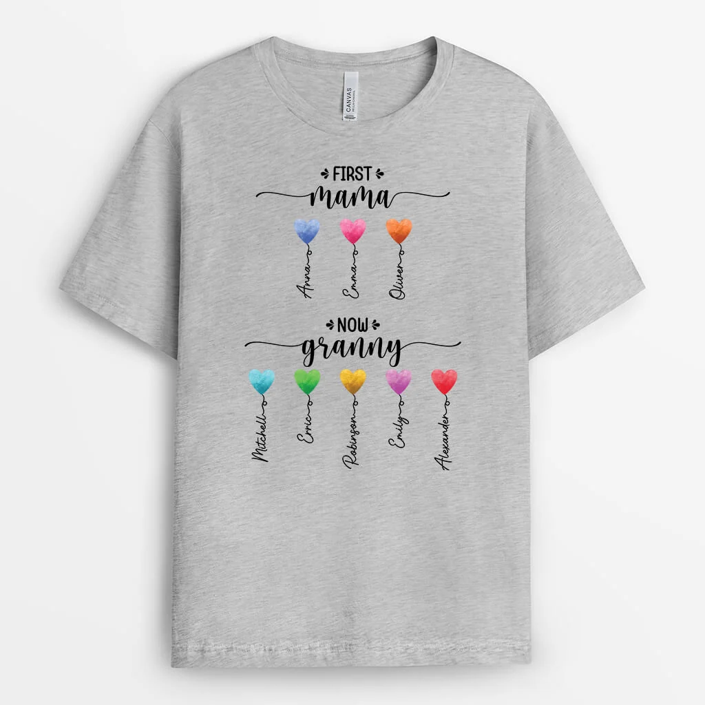 Creative Mother’s Day Gift – Customizable Family Names Classic Tee - Image 5