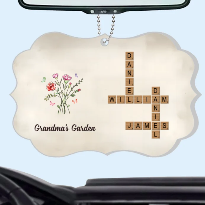 Personalized Family Garden Poster – Custom Flowers and Names Design, Unique Mother's Day or Valentine's Gift, Heartwarming Home Decor - Image 11