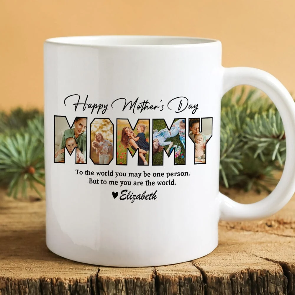 Customized Mother's Day Photo Mug – Personalized Ceramic Cup - Image 7